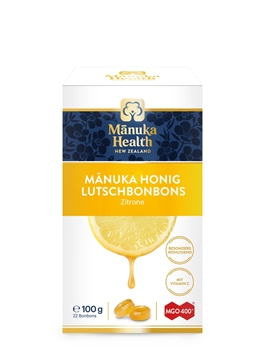Bild von MGO 400+ Manuka Honig Bonbons Zitrone à 100g