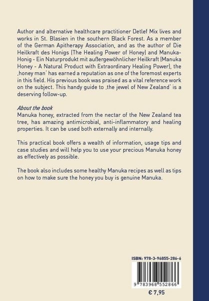 Bild von Paperback: "Manuka Honey - The all-round talent from New Zealand for your health and wellbeing"