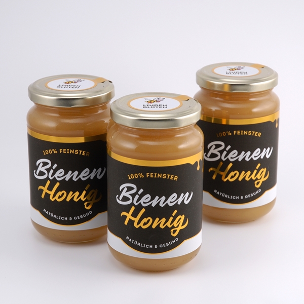 Bild von Lindenblüten Honig AKTION 3 x 500g